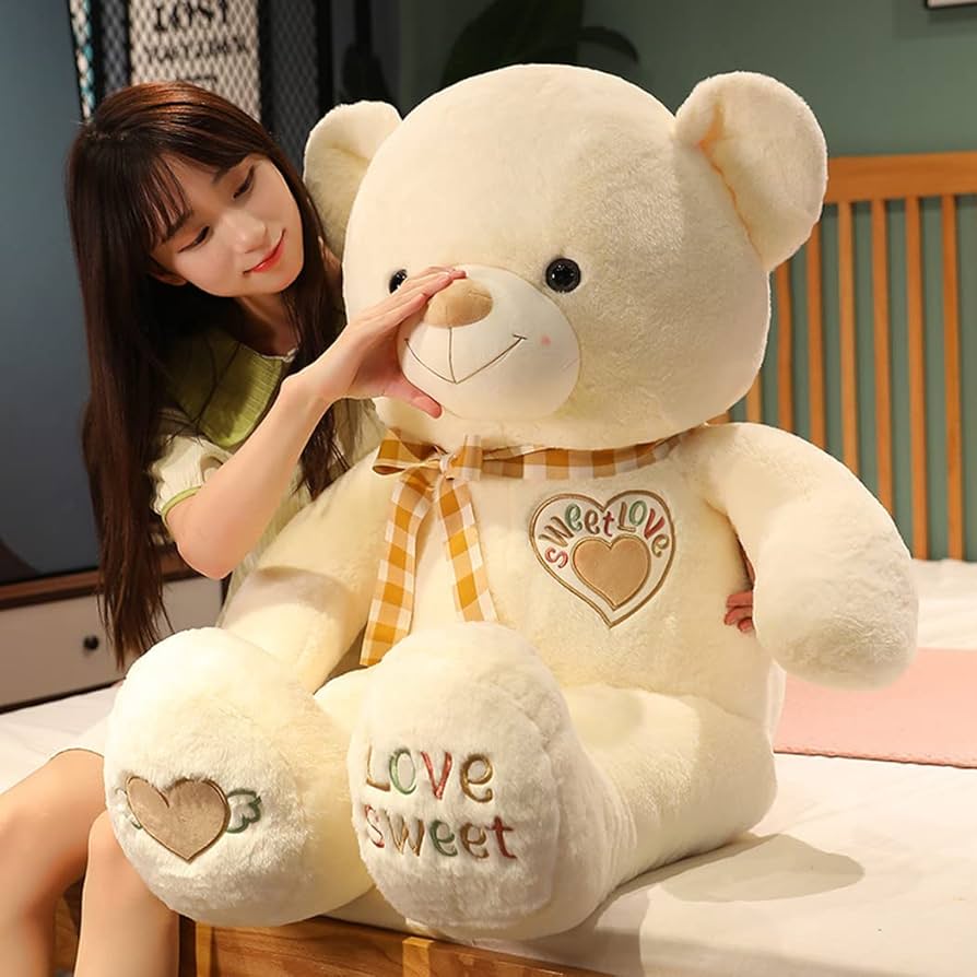 Amazon.co.jp: yousyu テディベアぬいぐるみ 可愛い熊抱き枕 大きい