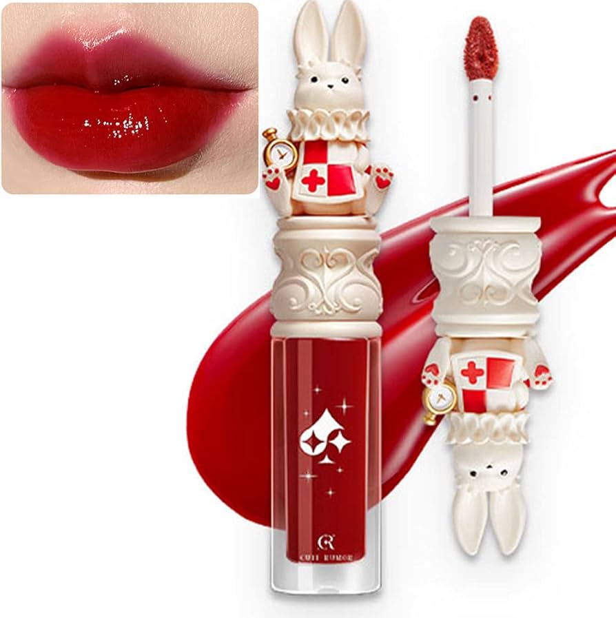 Amazon | ウサギのお茶会 リップグロス エアミラーリップグロス 透明感