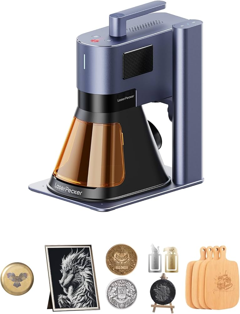 Amazon | Laserpecker 5 レーザー彫刻機 デュアル20Wレーザー加工機