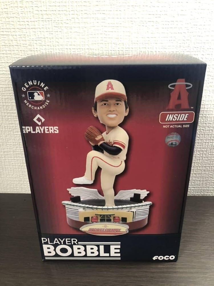 Amazon.co.jp: 大谷翔平 公式 ボブルヘッド フィギュア 世界限定2000個