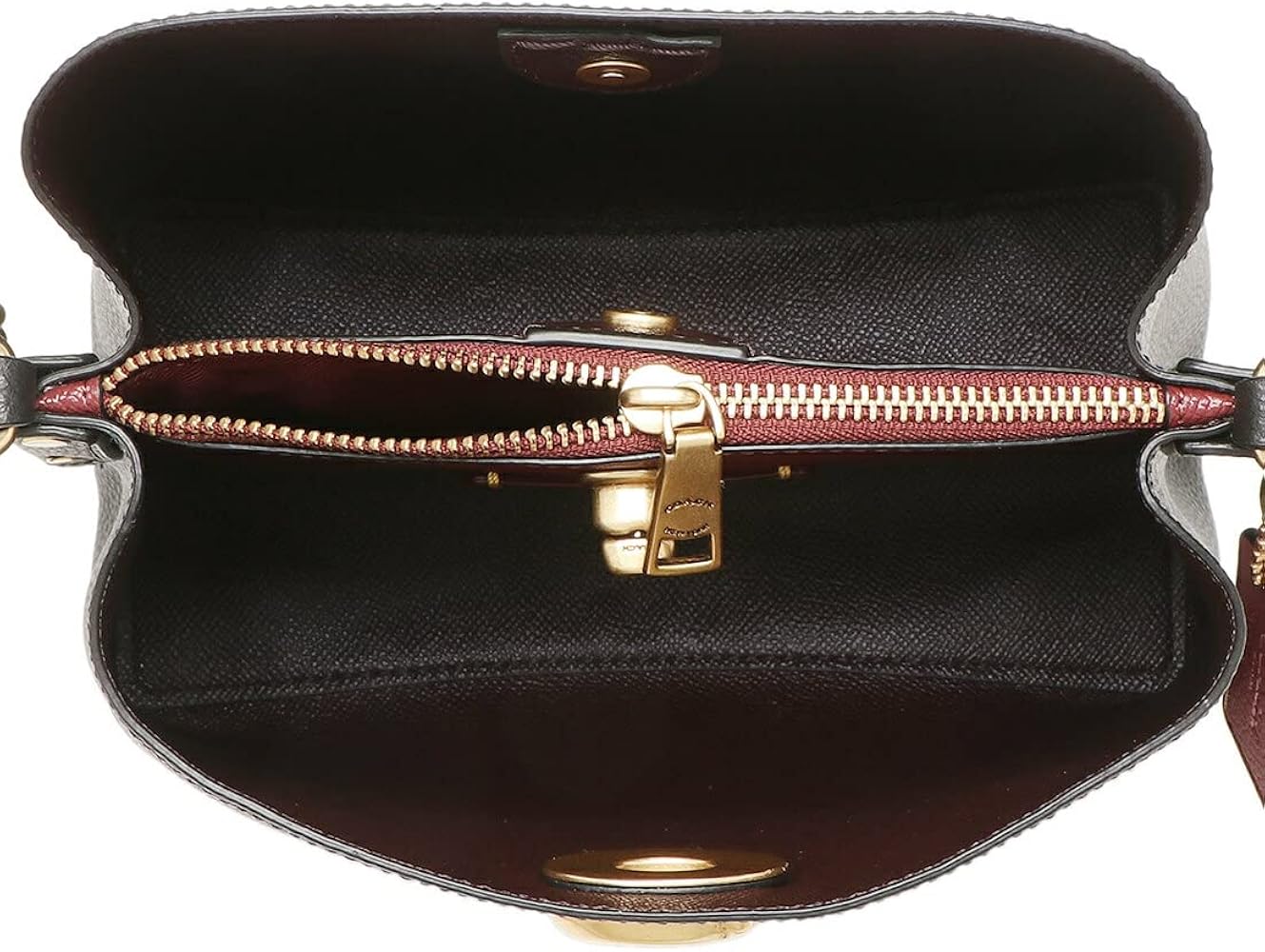 Amazon | [コーチ] ショルダーバッグ ウィロウ ブラック レディース