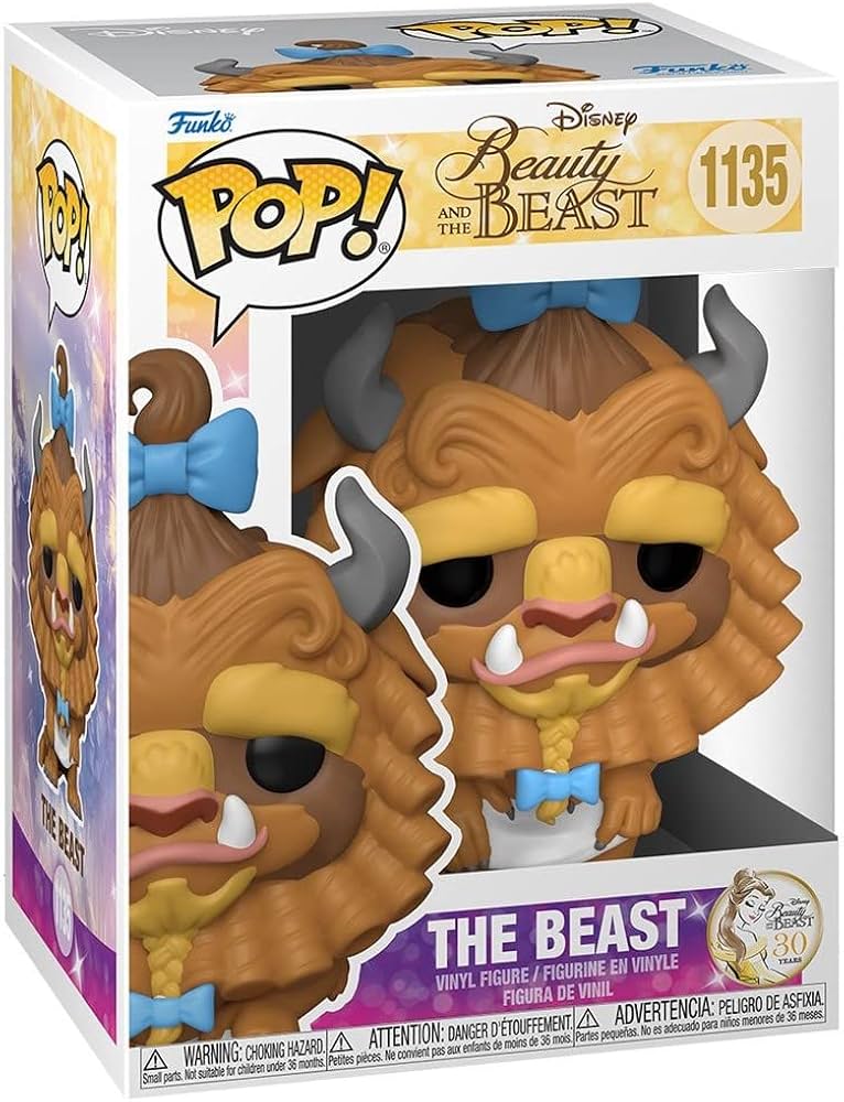 Amazon.com: POP Disney: Beauty and The Beast - Beast with Curls