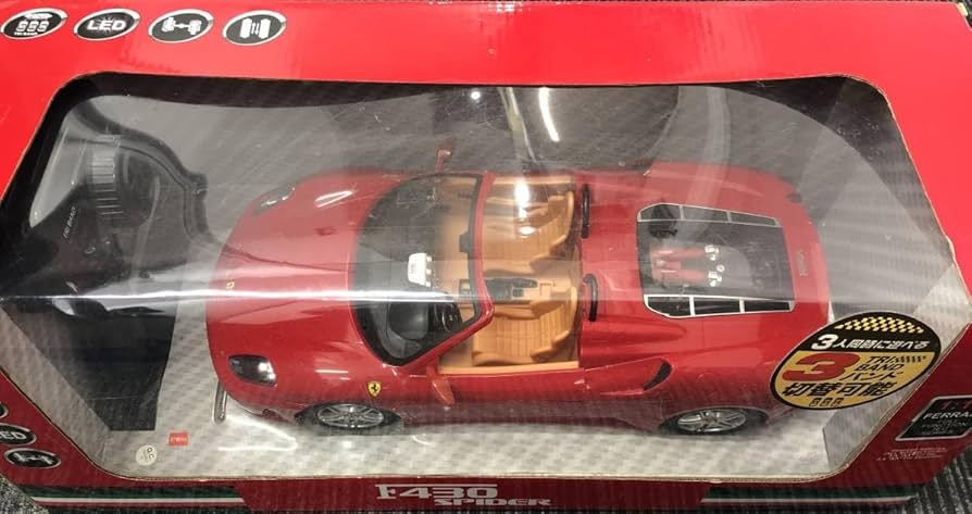 動作問題無し中古】RC フェラーリF430GT 1/7スケールラジコン 動作問題