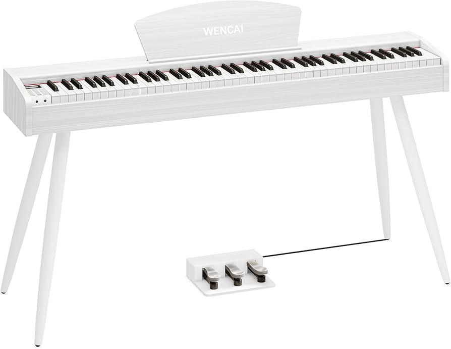 Amazon | WENCAI 電子ピアノ 88鍵盤 ハンマーアクッションピアノ88鍵