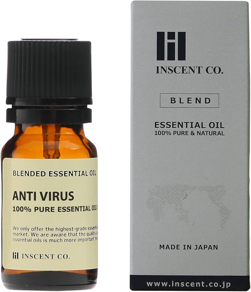 Amazon.co.jp: インセント ブレンド アロマ アンチウイルス 10ml