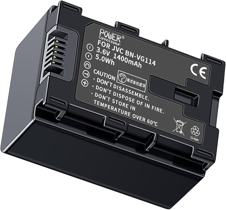 Amazon | Power-connoisseurリチウムイオン充電池Victor GZ-HM390交換