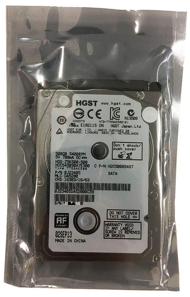 Amazon | HGST 日立 2.5inch SATA HDD 500GB 5400回転 7mm厚