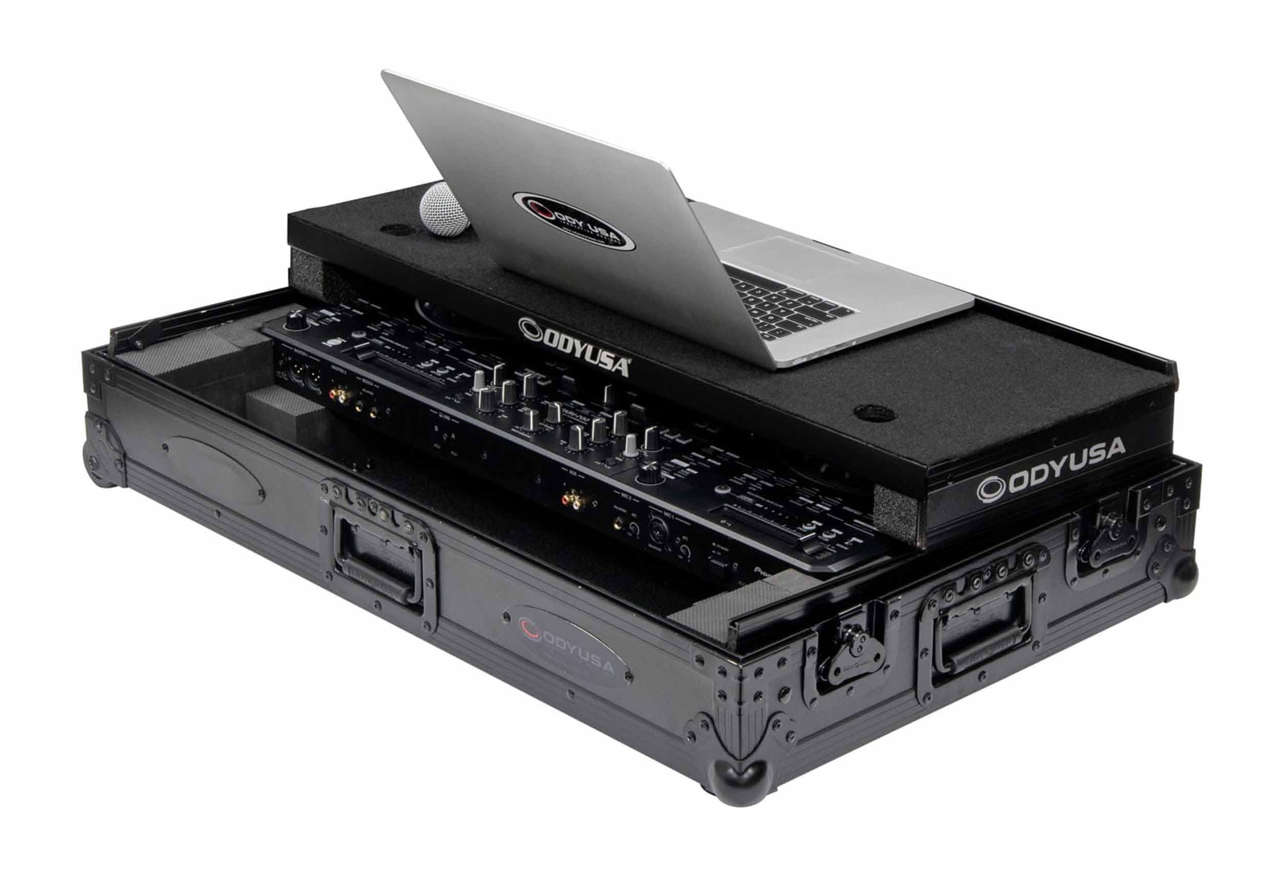 Amazon.com: Odyssey Black Label DDJ-REV5 1U Flight Case with Glide