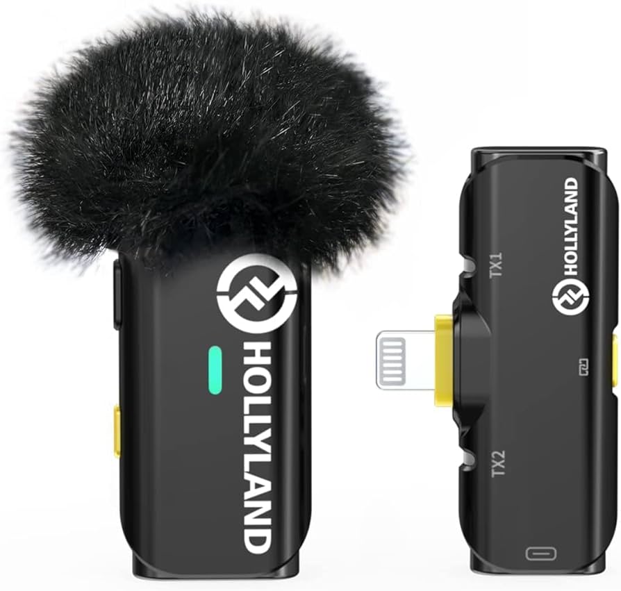 Amazon.co.jp: Hollyland Lark C1 スマホ外付けマイク iPhone・iPad用