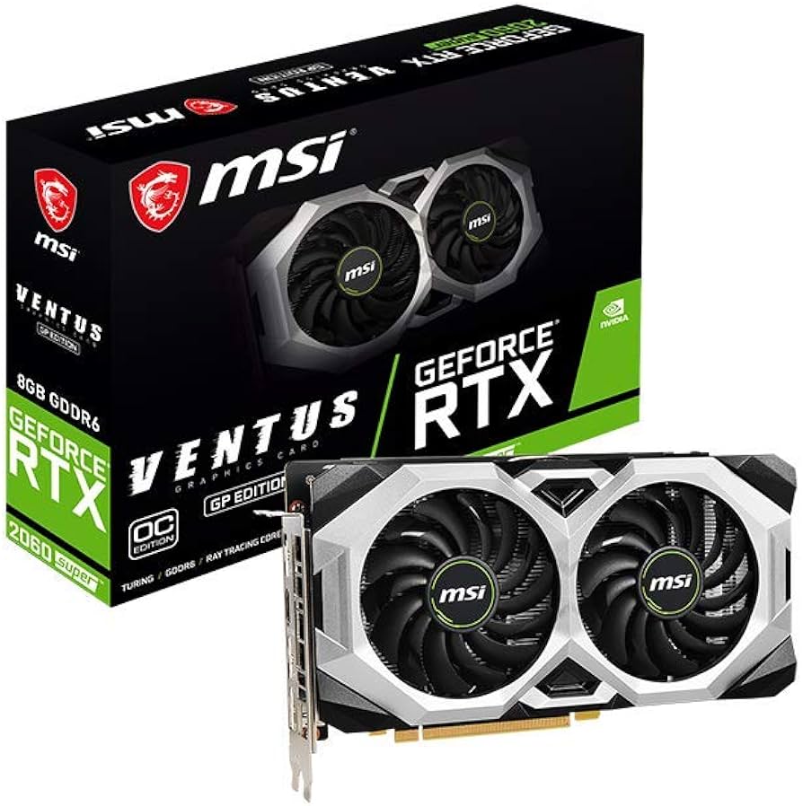 Amazon.com: msi Graphics Card - GF RTX 2060 Super - 8 GB GDDR6