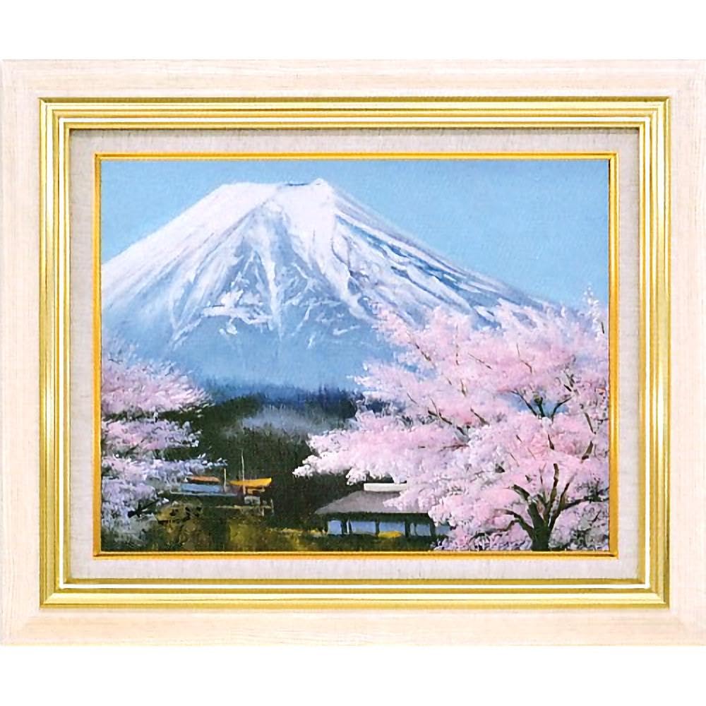 油絵 菅家令子 絵 絵画 インテリア uF6-062203 風景 油絵 菅家令子 絵