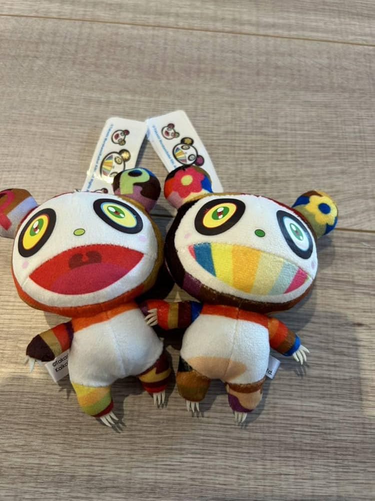 Kaikaikiki パンダ ぬいぐるみ プラッシュ2点セット[ 村上隆 ]