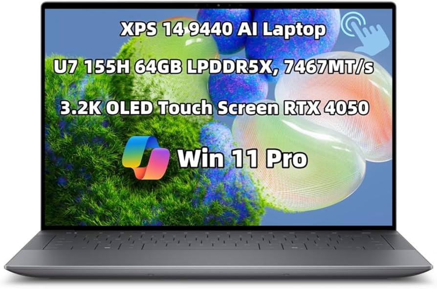 Amazon.com: New XPS 14 9440 Powerful AI Laptop 14.5 inch OLED