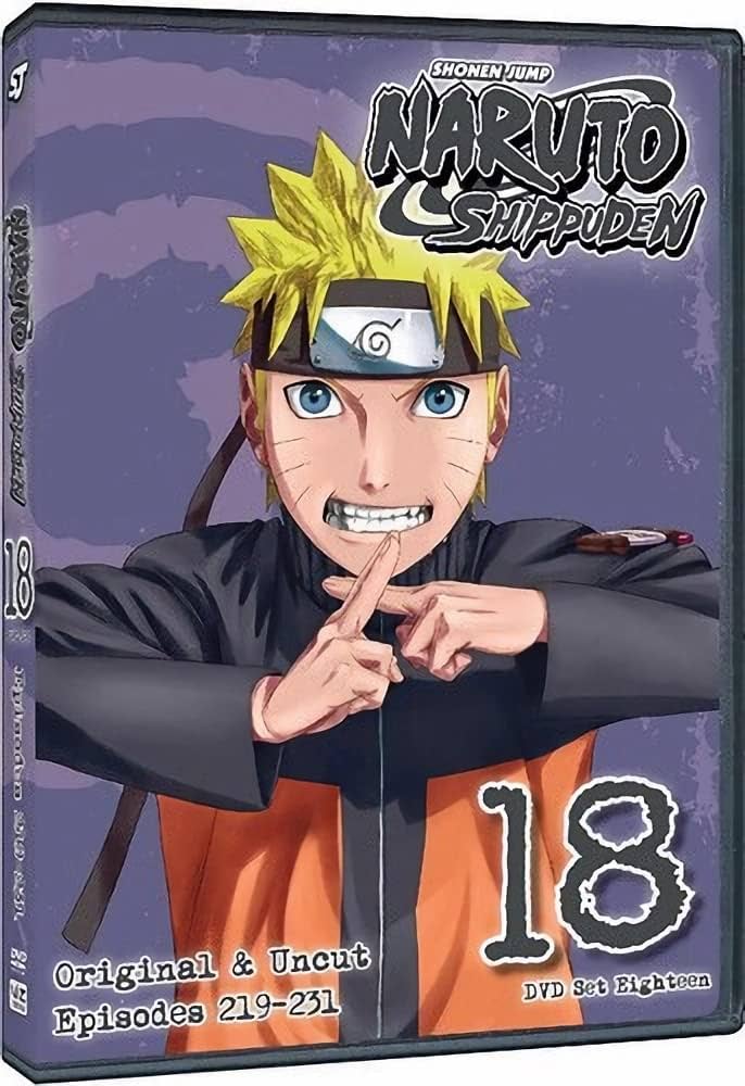 Amazon.com: Naruto Shippuden Uncut Set 18 (DVD) : NARUTO SHIPPUDEN