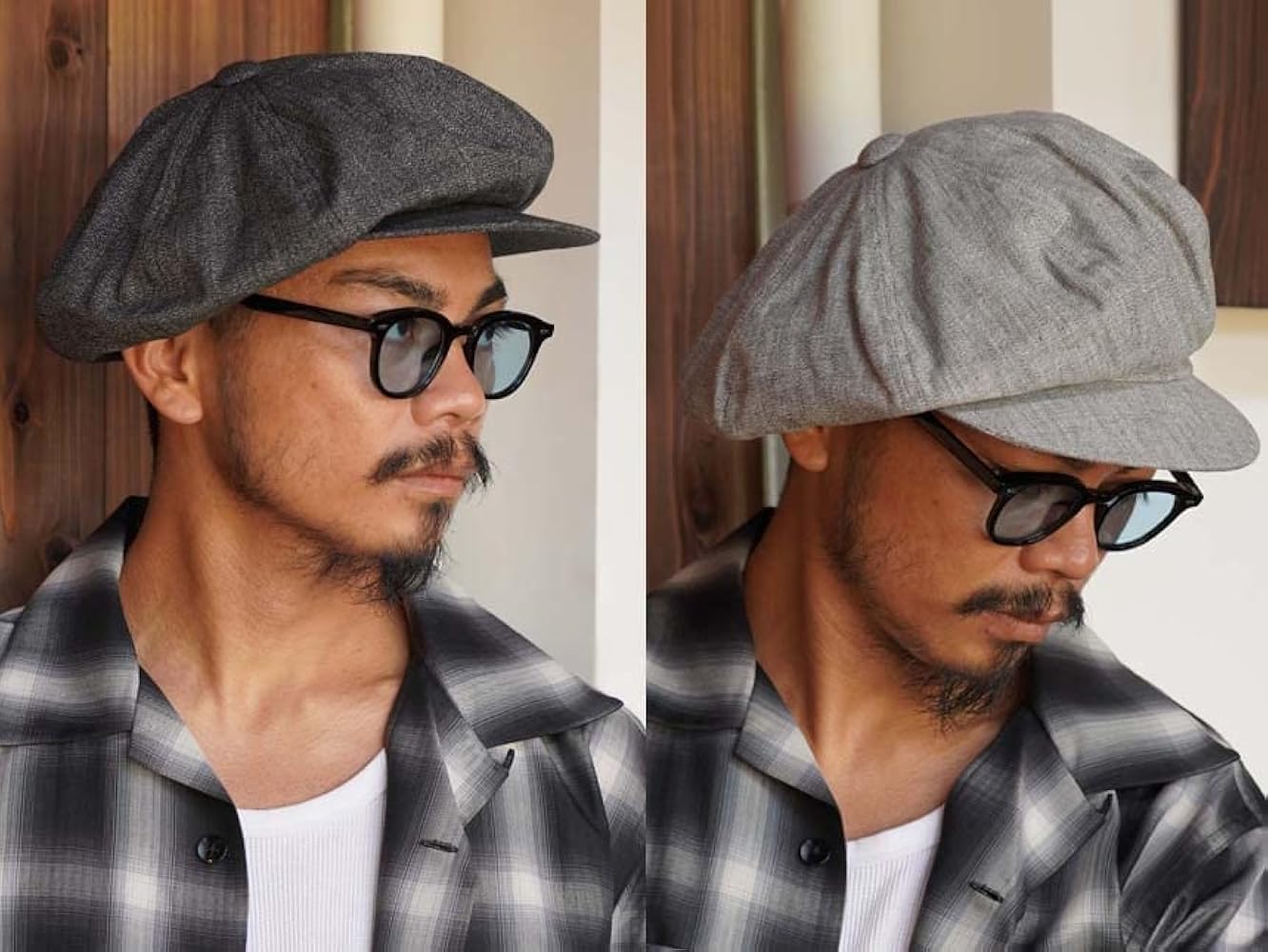 Mr.FATMAN ツィード ジョニーキャスケット GRAY Mr.FATMAN ミスター