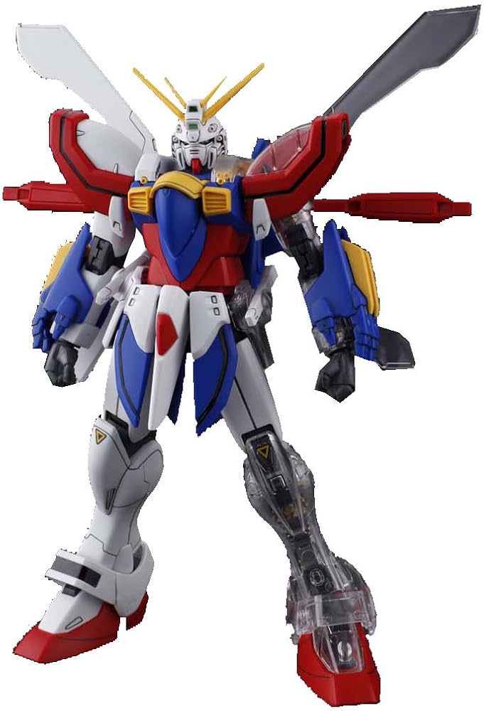 Amazon.com: Gundam GF13-017NJII God Gundam with Extra Clear Body