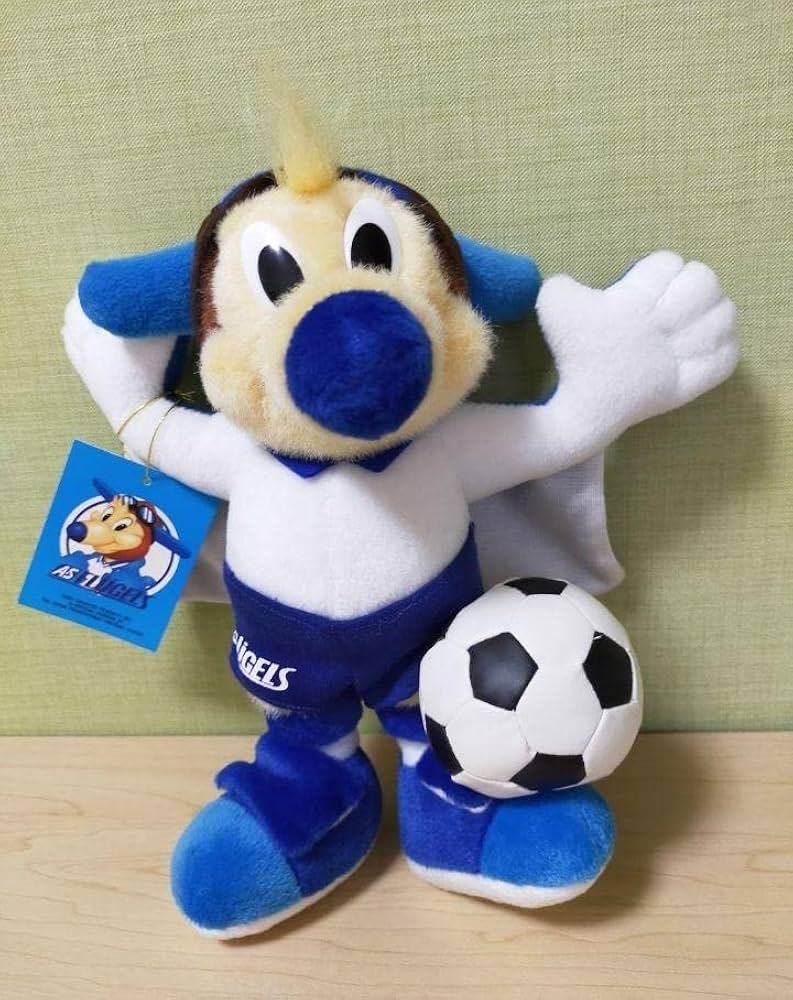 Amazon.co.jp: 激レア横浜フリューゲルス とび丸 ぬいぐるみ 記念品 J