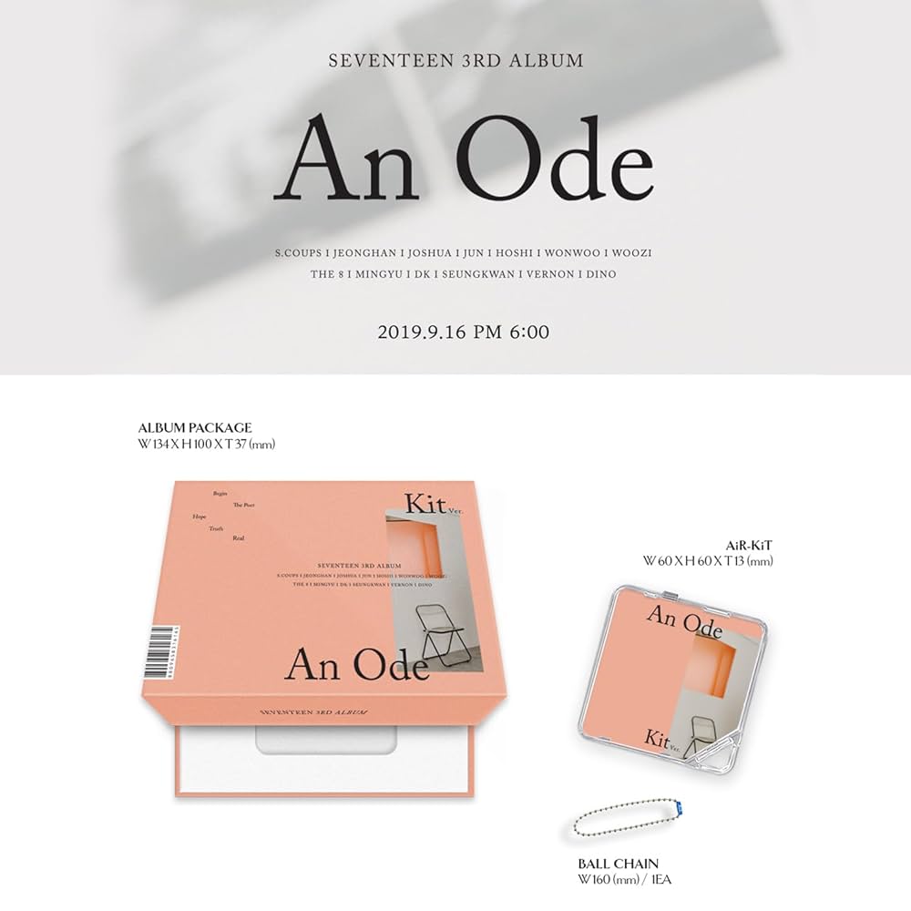 SEVENTEEN, SEVENTEEN, SEVENTEEN - SEVENTEEN - 3rd ALBUM [An Ode