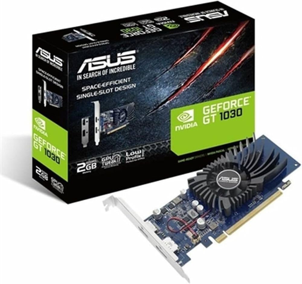 Amazon | ASUS GT1030-2G-BRK GeForce GT 1030 2 GB GDDR5 | ASUS