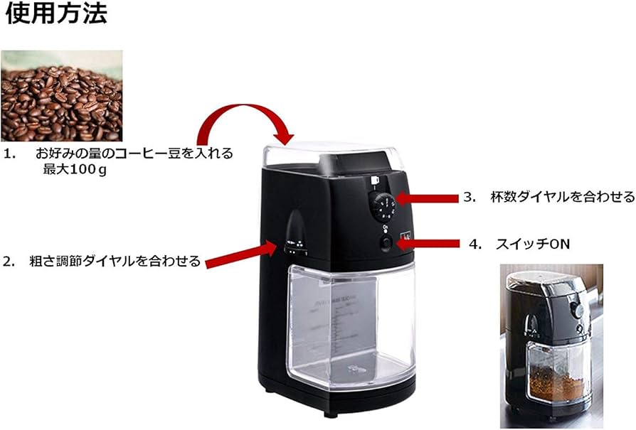 Amazon.co.jp: メリタ Melitta コーヒー グラインダー コーヒーミル