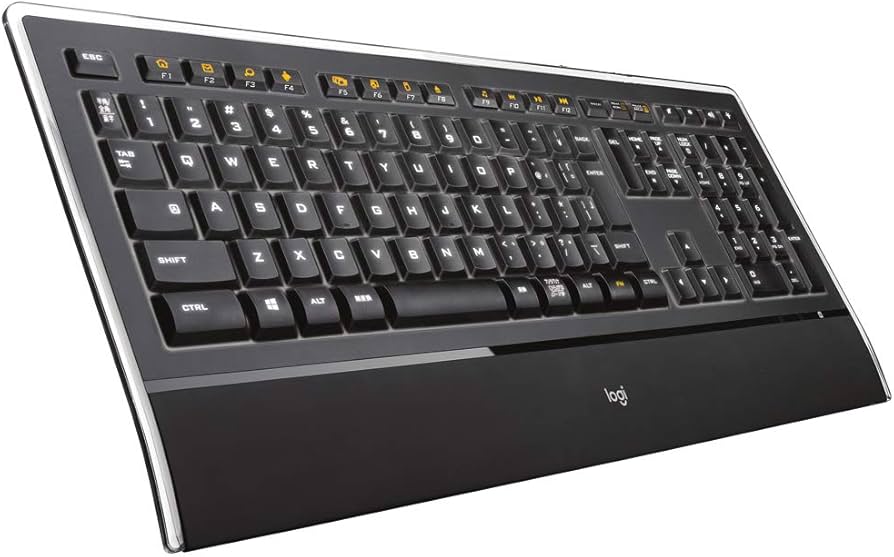 Amazon.co.jp: ロジクール イルミネート キーボード K740 ワイヤレス