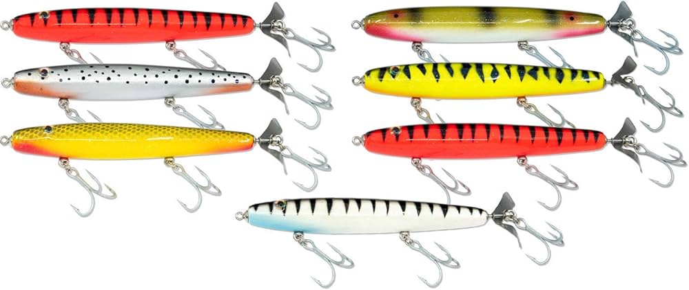 Amazon.co.jp: High Roller Lures ピーコックバス釣りルアーキット