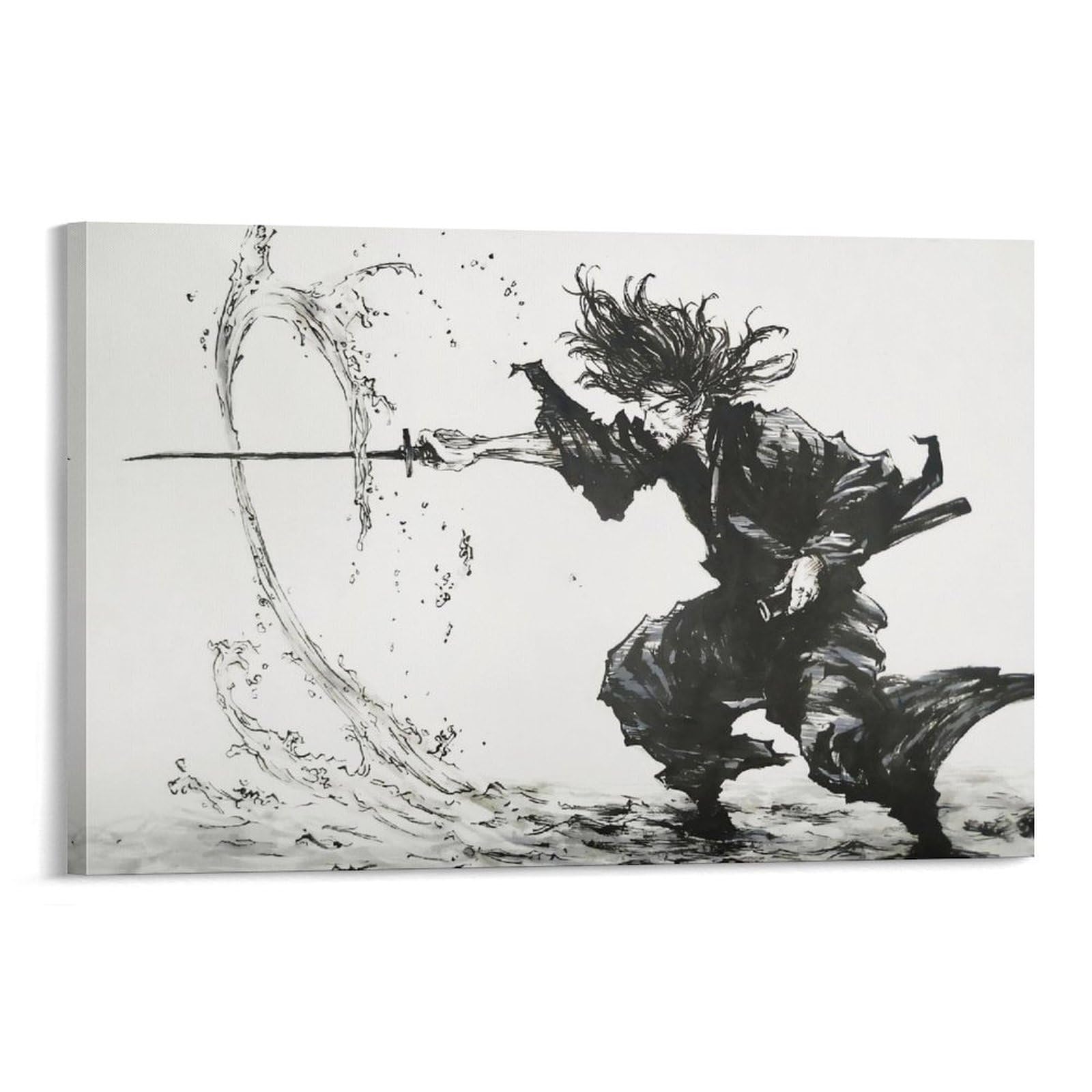 Amazon.co.jp: CZWEN アニメ ポスター 宮本 武蔵 バガボンドアート