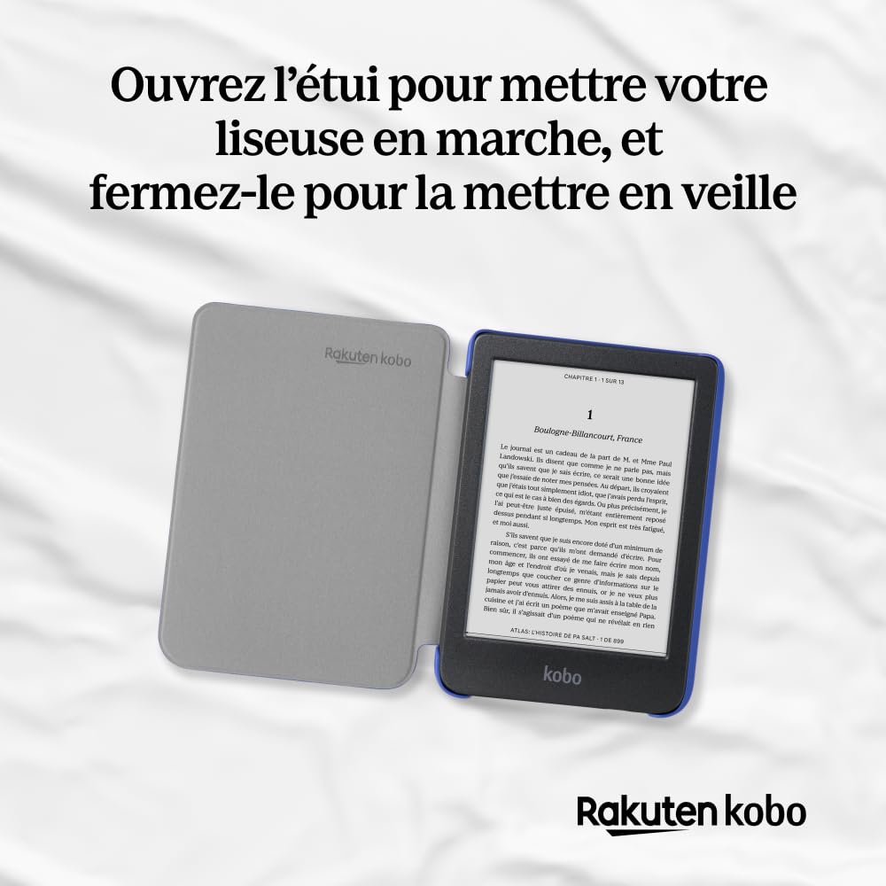Amazon.com: Kobo Clara Colour/BW SleepCover Case | Cobalt Blue