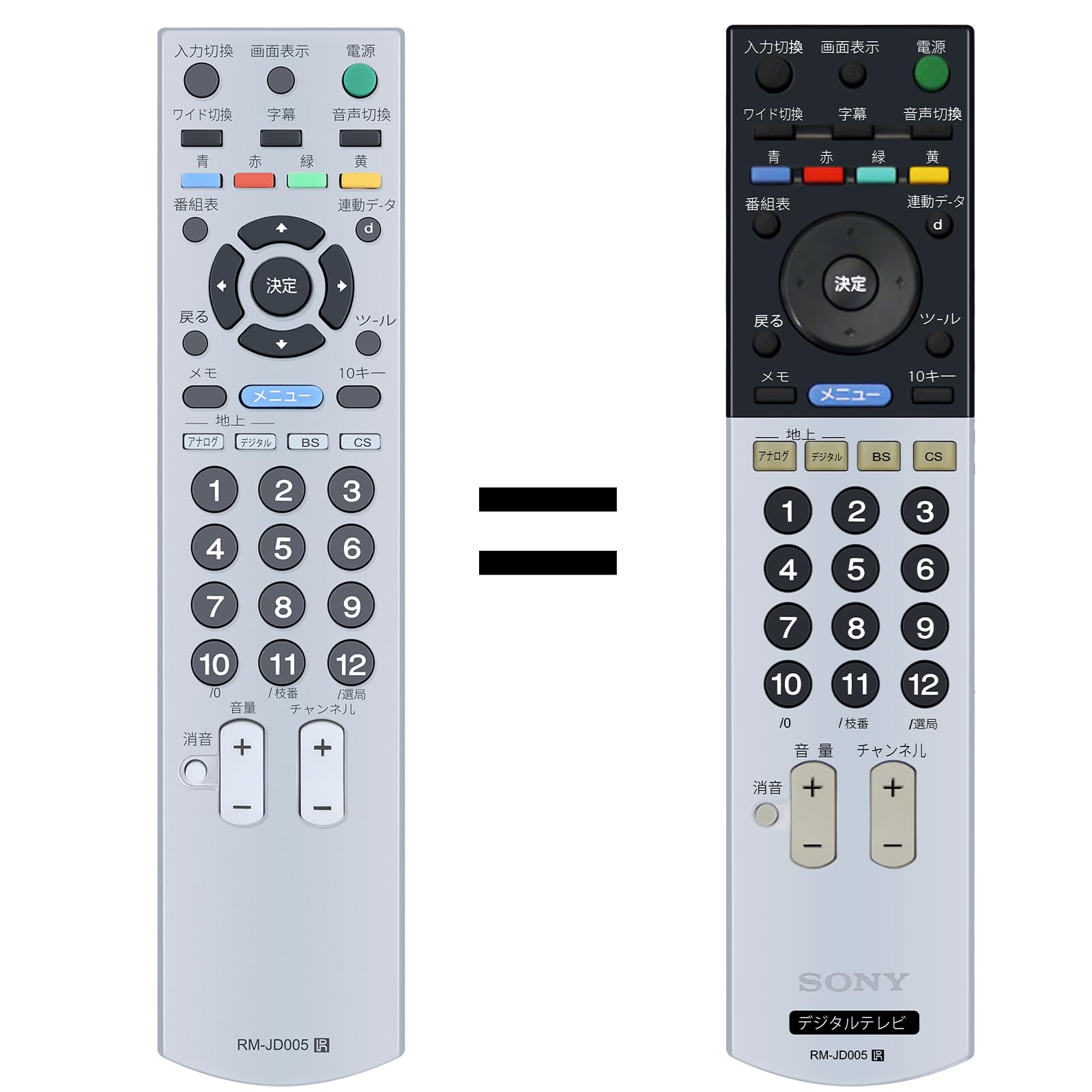 Amazon | SHZ テレビリモコン RM-JD005 for ソニーBraviaテレビ