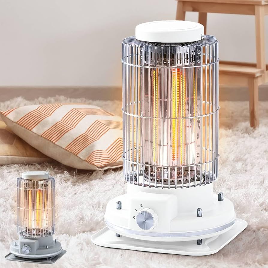 Amazon | Bonarca 電気ストーブ レトロ おしゃれ 【3秒速暖 180