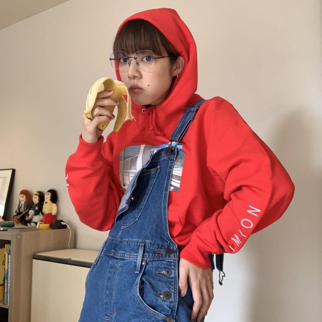 Amazon.co.jp: あいみょん あのね AIM会員限定 プルオーバーパーカー