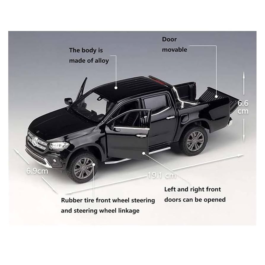 1/18 メルセデスベンツ Xクラス ピックアップトラック ブラック