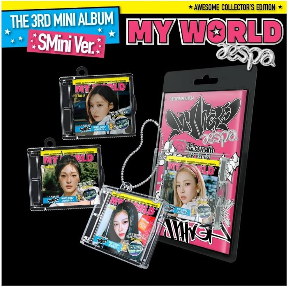 Amazon.co.jp: エスパ aespa - MY WORLD [SMini Ver.] Smart アルバム