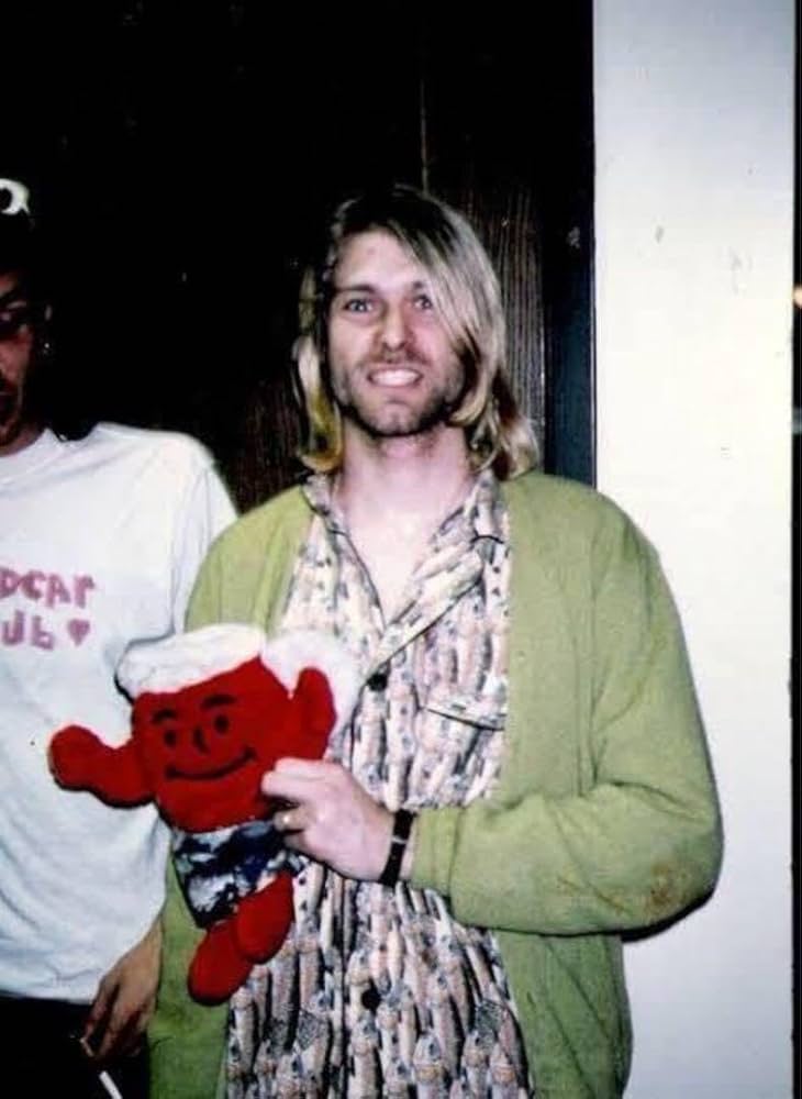 Amazon.co.jp: カートコバーン 私物 vintage kool aid man ぬいぐるみ