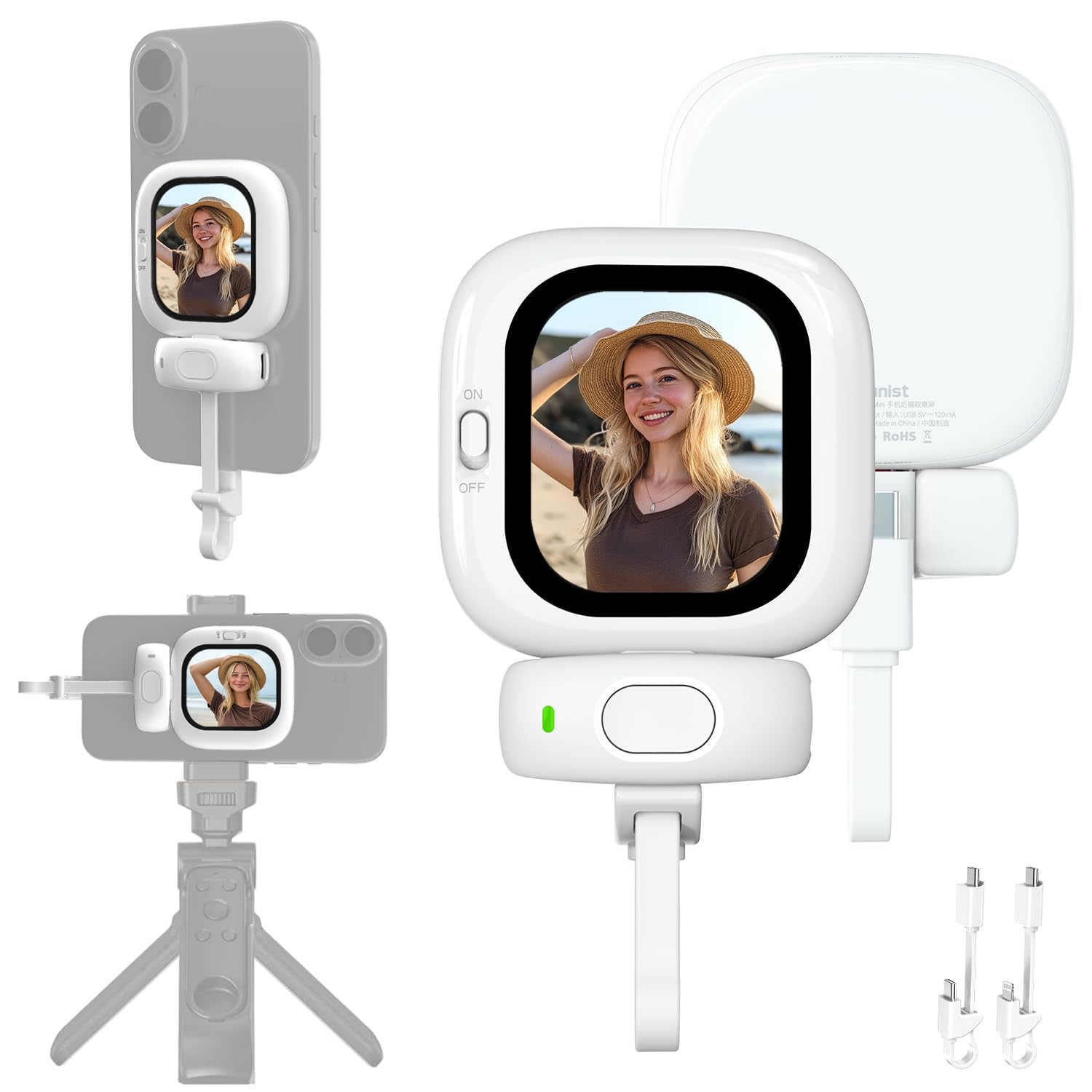 Founist Vlogmate Mini Magnetic Selfie Monitor Screen : Amazon.in