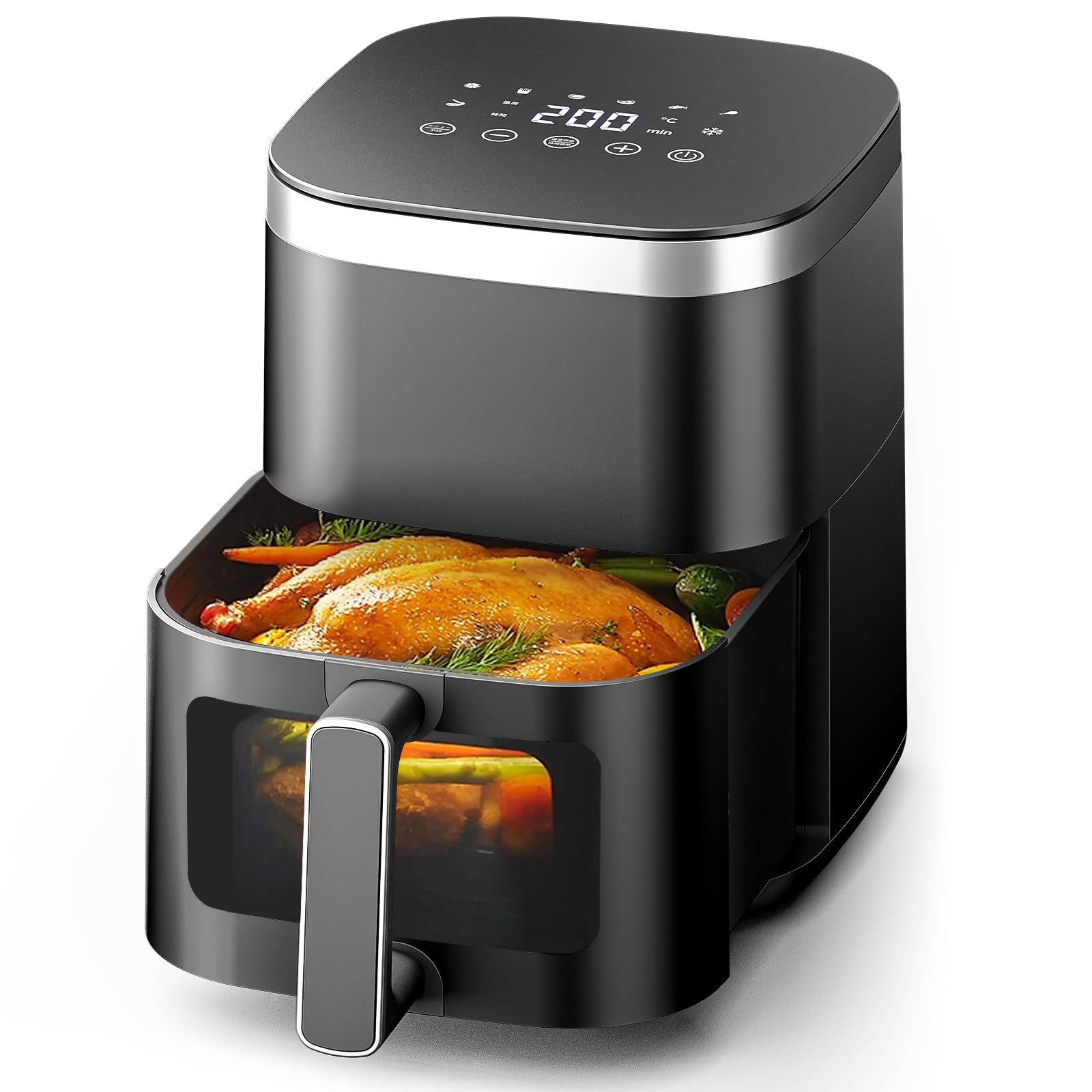 Amazon.co.jp: Wallfire ノンフライヤー 4.5L大容量 電気フライヤー