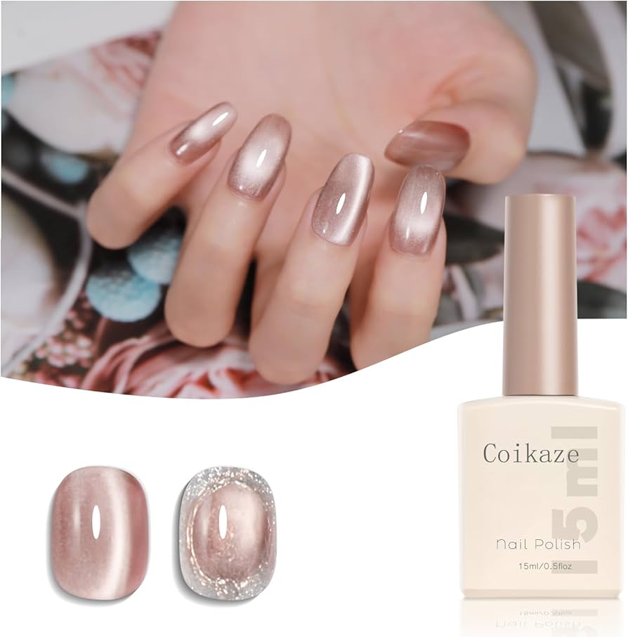 Amazon | Coikaze マグネットネイル 単色 超微粒子 マグネットジェル