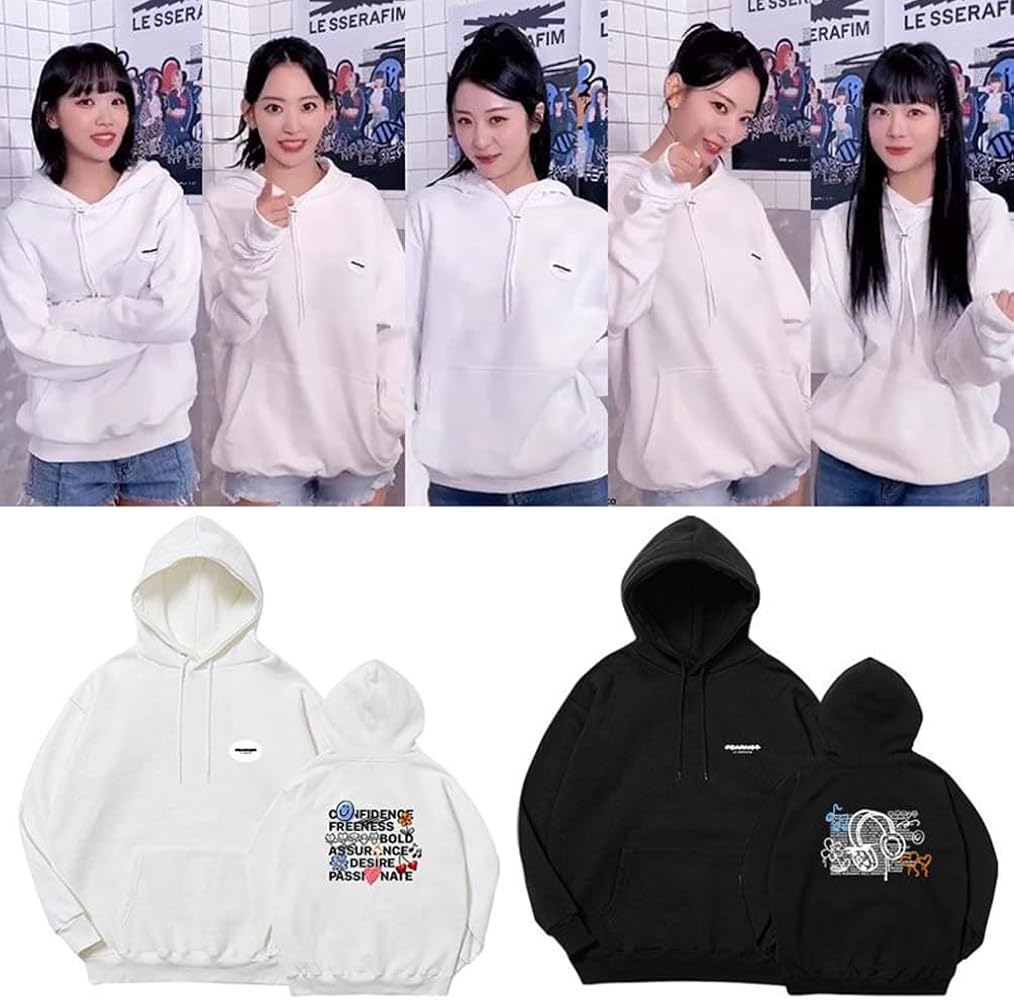 Amazon.co.jp: [WHYDL] ルセラフィム パーカー フーディー フード付き