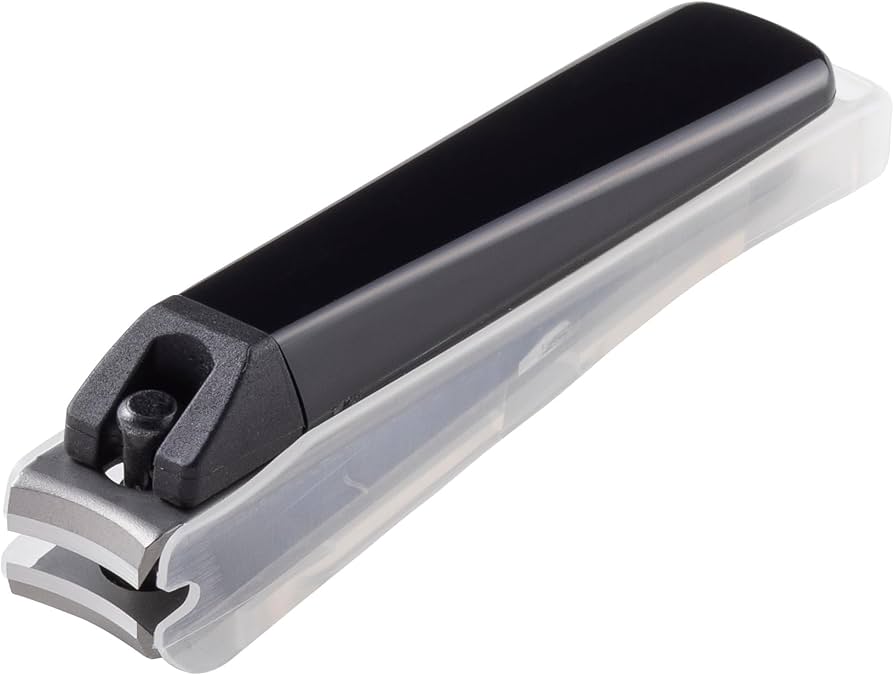 Amazon.co.jp: 貝印 KAI 爪切り Type001S黒 カーブ刃 日本製 KE0120