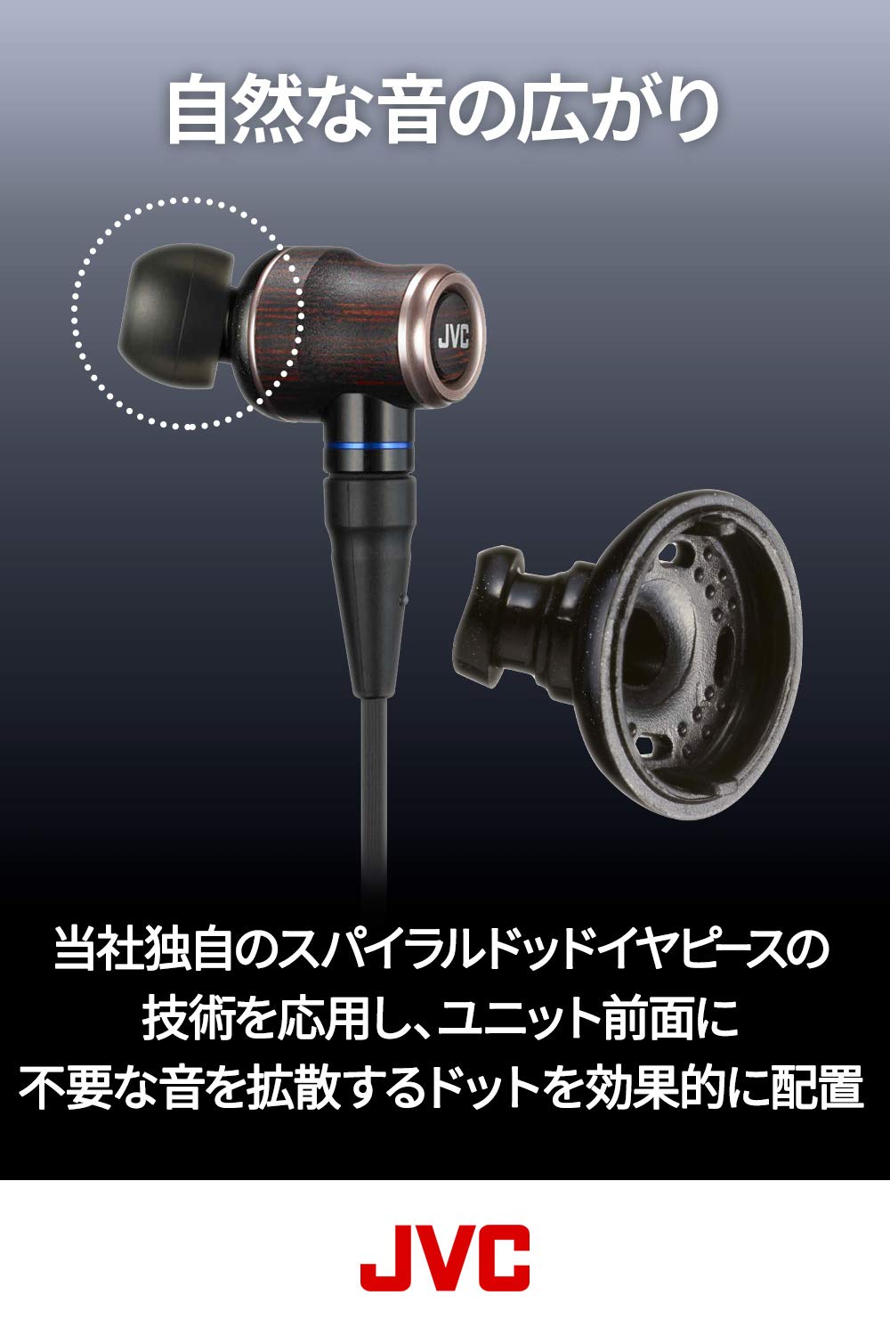 Amazon.co.jp: JVC WOODシリーズ カナル型イヤホン HA-FW02 : 家電＆カメラ