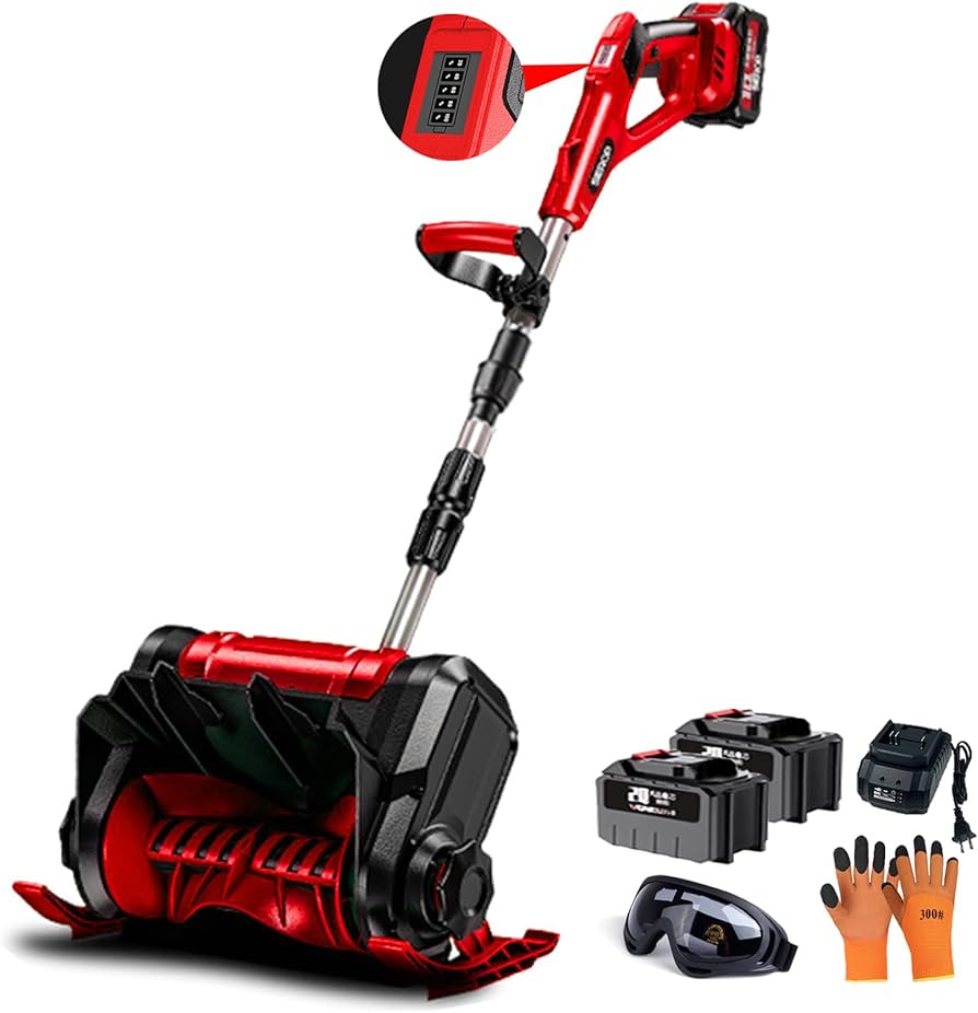 Amazon.co.jp: 電動除雪機 雪かき 除雪スコップ 6000mAh 大容量