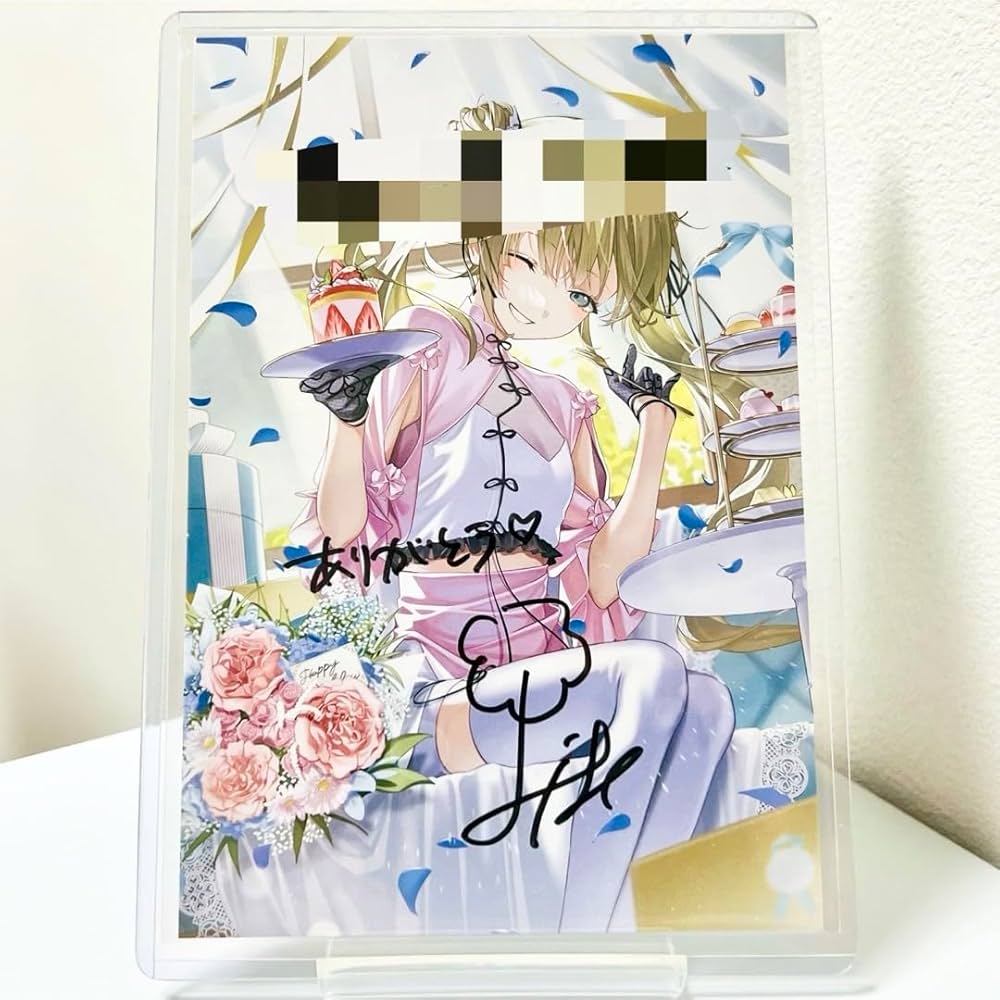 Amazon | 英リサ 誕生日記念2022 直筆サイン入りポストカード ぶいすぽ
