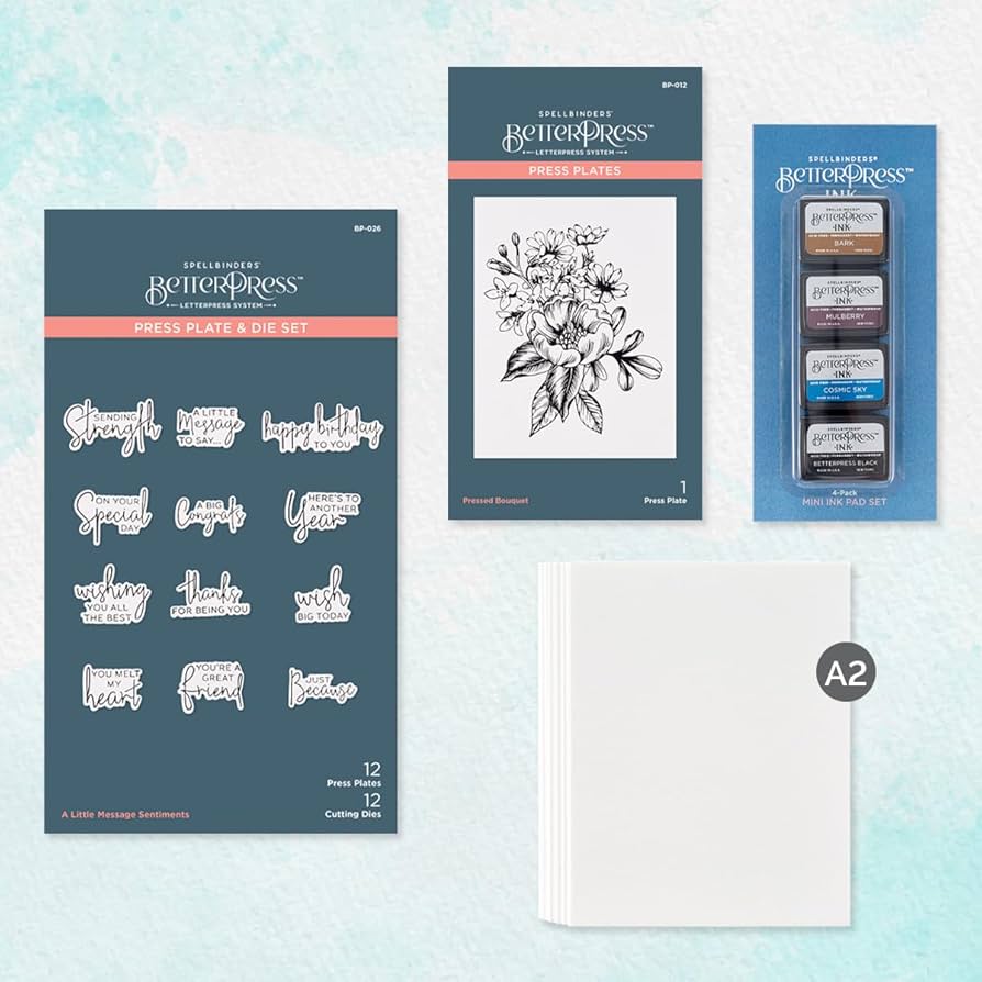 Amazon.co.jp: Spellbinders BetterPress 活版の必需品 - プレート