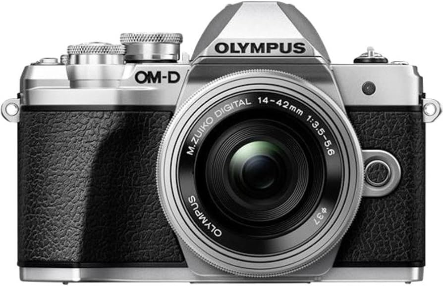 Amazon.com : Olympus' OM-D E-M10 MarkIII Double Zoom kit (Silver