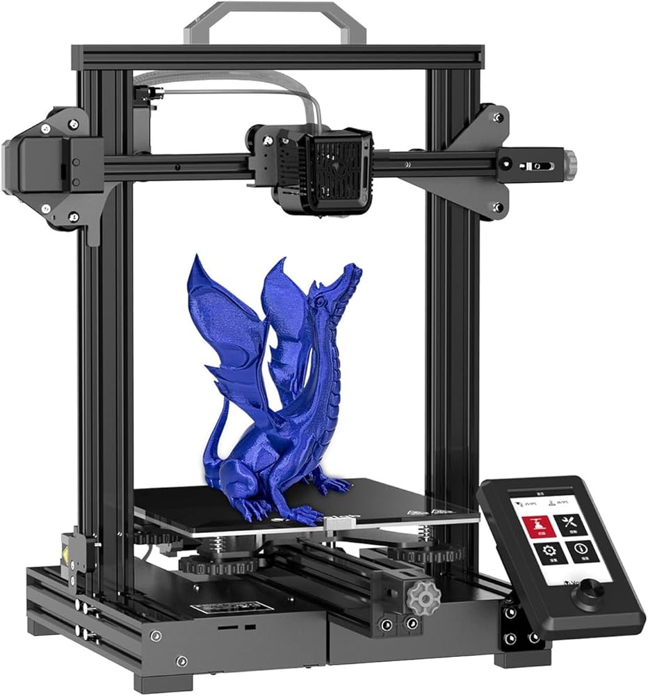 Voxelab Aquila X2 3D Printer, Glass Heating Pad with Filament