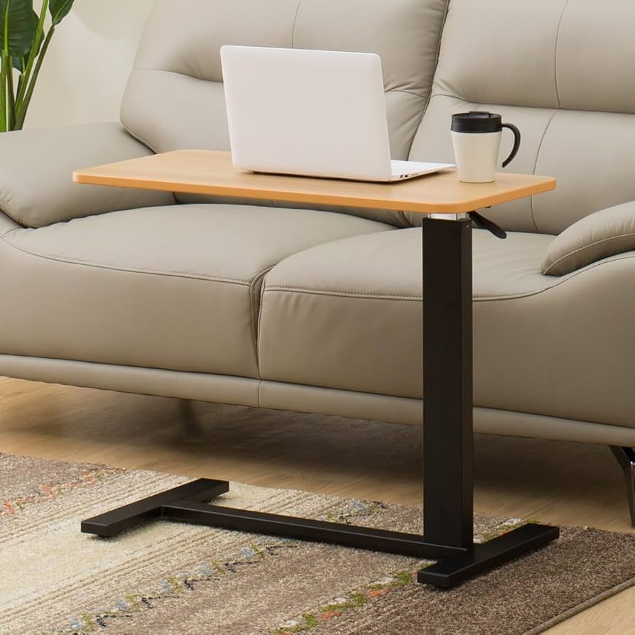 Amazon｜ニトリ(NITORI) 昇降テーブル JY03-02 LBR 2600286｜サイド