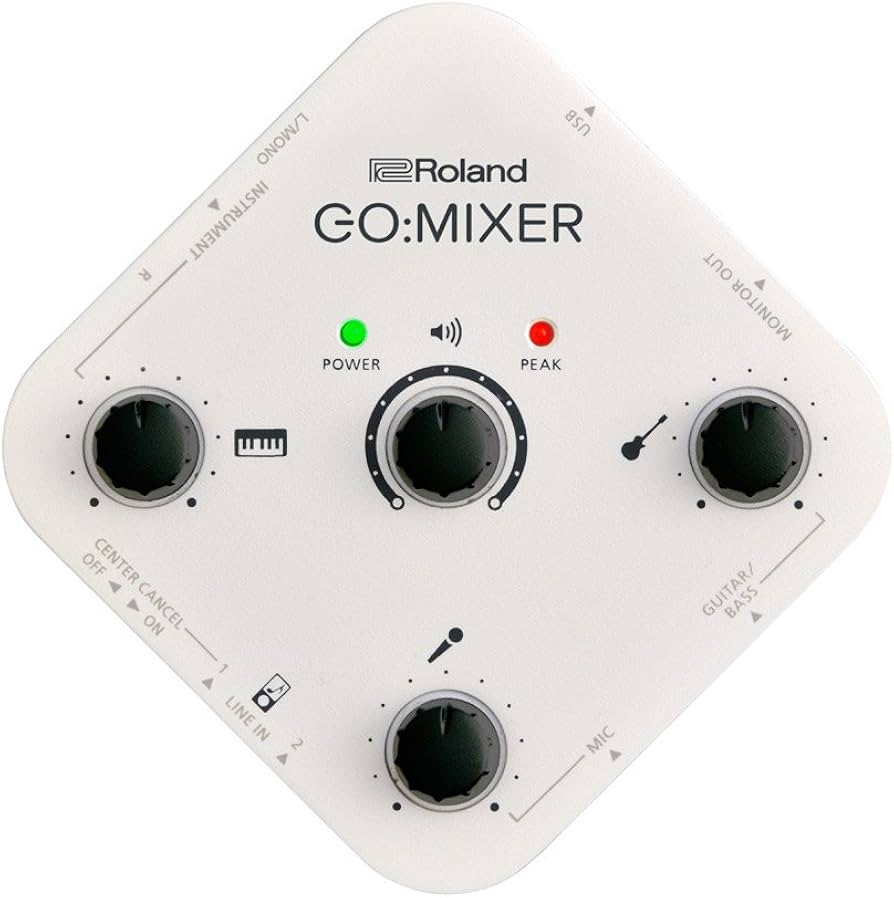 Amazon | ROLAND GO:MIXER スマートフォン用 オーディオミキサー | DJ