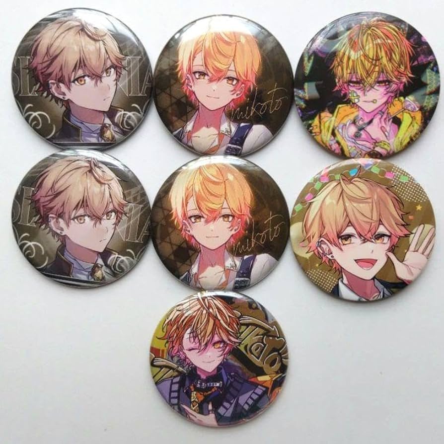 みこと シクフォニ スクレボ 缶バッジ 第1弾 19点 みこと シクフォニ