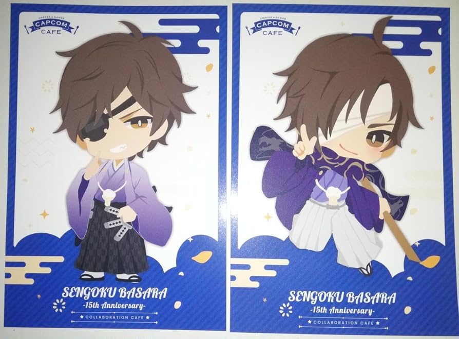 Amazon.co.jp: 戦国BASARA 伊達政宗 梵天丸 ポストカード セット 特典