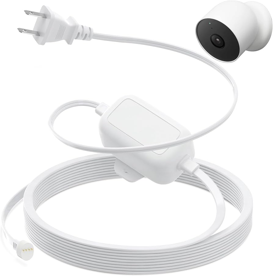 Amazon.com : 16.4ft/5m Power Adapter Compatible with Google Nest